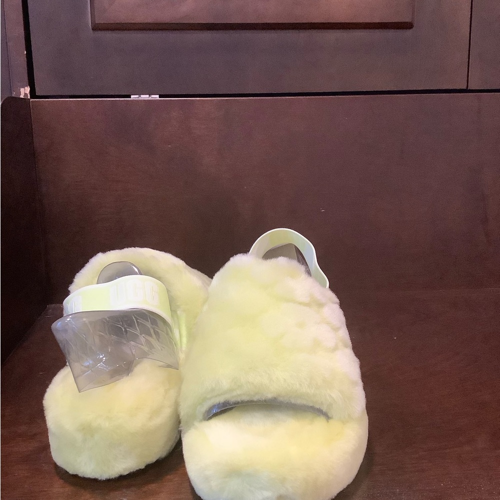 Ugg W Fluff Yeah Slide Poppy
